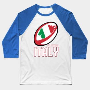 Italy Rugby Six Nations Baseball T-Shirt